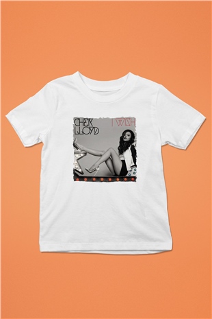 Cher Lloyd Beyaz Unisex Çocuk Tişört