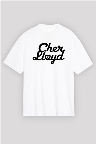 Cher Lloyd Beyaz Oversize Tişört Oversize T-shirt - TişörtFabrikası
