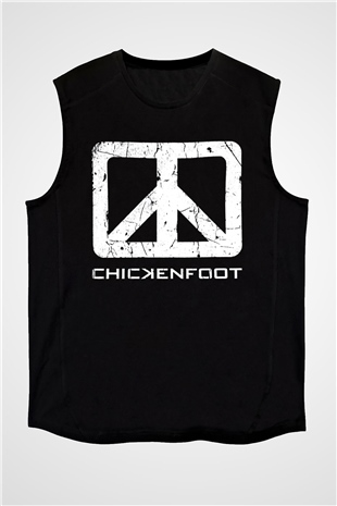 Chickenfoot Siyah Unisex Kolsuz Tişört