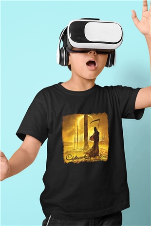 Children of Bodom Baskılı Unisex Siyah Çocuk Tişört