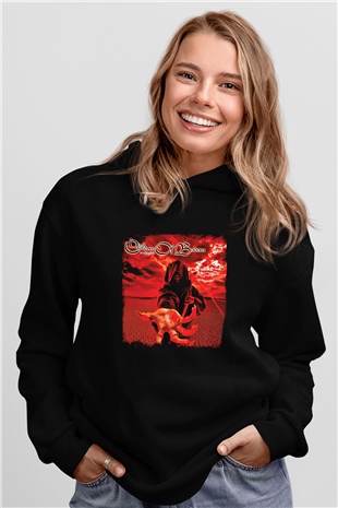 Children of Bodom Baskılı Unisex Siyah Hoodie