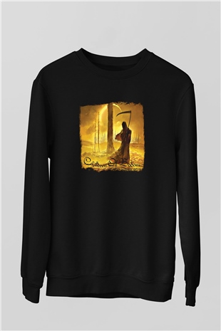 Children of Bodom Baskılı Unisex Siyah Sweatshirt