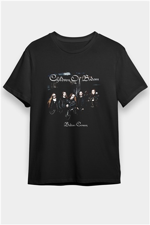 Children of Bodom Baskılı Unisex Siyah Tişört