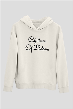 Children of Bodom Beyaz Unisex Kapşonlu Sweatshirt