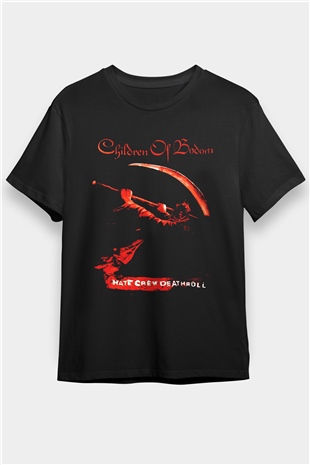Children of Bodom Siyah Unisex Tişört T-Shirt - TişörtFabrikası