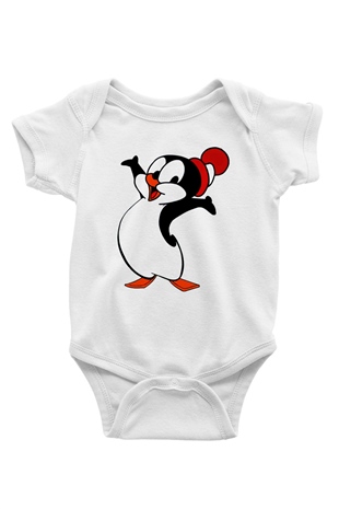 Chilly Willy Beyaz Bebek Body - Zıbın