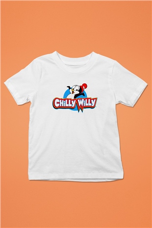 Chilly Willy Beyaz Unisex  Çocuk Tişört