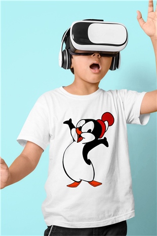 Chilly Willy Beyaz Unisex  Çocuk Tişört