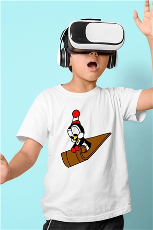 Chilly Willy Beyaz Unisex  Çocuk Tişört