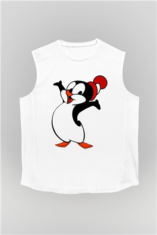 Chilly Willy Beyaz Unisex  Kolsuz Tişört