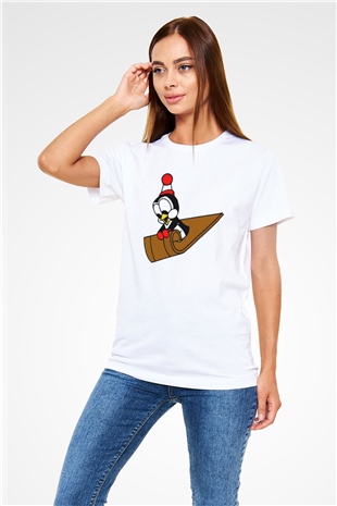 Chilly Willy Beyaz Unisex Tişört