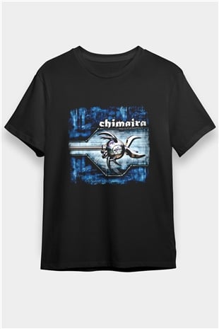 Chimaira Baskılı Unisex Siyah Tişört
