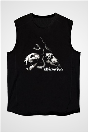 Chimaira Siyah Unisex Kolsuz Tişört