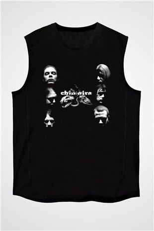 Chimaira Siyah Unisex Kolsuz Tişört