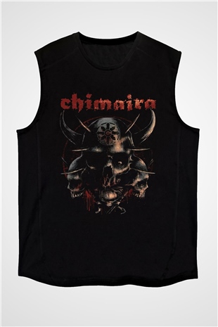 Chimaira Siyah Unisex Kolsuz Tişört