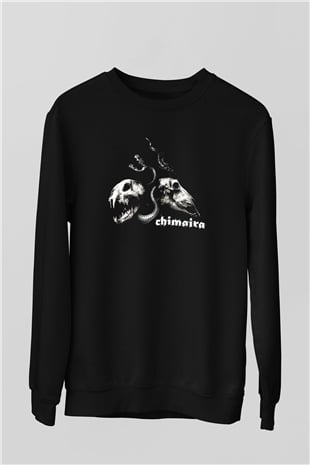 Chimaira Siyah Unisex Sweatshirt