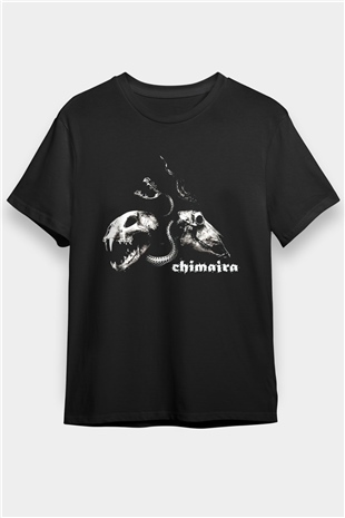 Chimaira Siyah Unisex Tişört T-Shirt - TişörtFabrikası