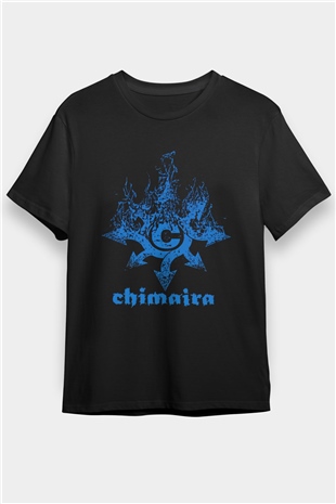Chimaira Siyah Unisex Tişört T-Shirt - TişörtFabrikası