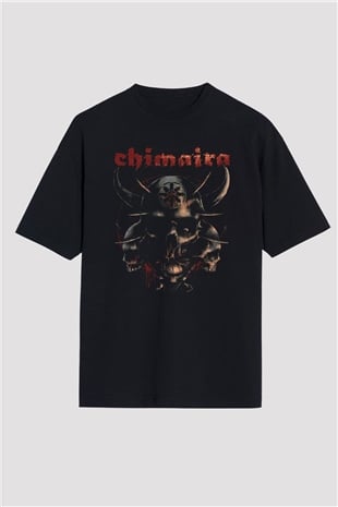 Chimaira Siyah Oversize Tişört Oversize T-shirt - TişörtFabrikası