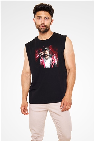 Chris Brown Siyah Unisex Kolsuz Tişört
