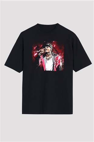 Chris Brown Siyah Oversize Tişört Oversize T-shirt - TişörtFabrikası