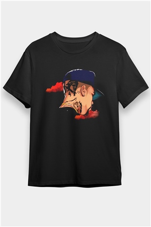 Chris Brown Siyah Unisex Tişört T-Shirt - TişörtFabrikası