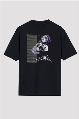 Chris Brown Siyah Oversize Tişört Oversize T-shirt - TişörtFabrikası