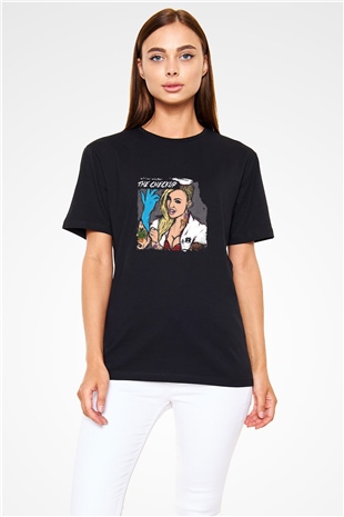 Chris Webby Baskılı Unisex Siyah Tişört