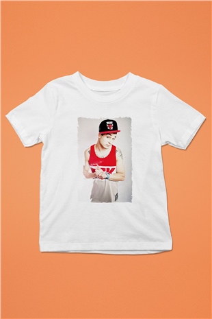 Chris Webby Beyaz Unisex Çocuk Tişört