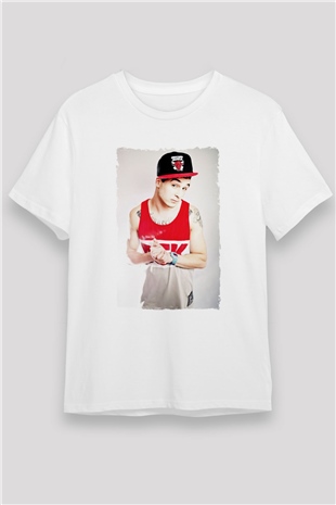 Chris Webby Beyaz Unisex Tişört T-Shirt - TişörtFabrikası