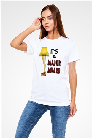 Christmas Story Beyaz Unisex Tişört
