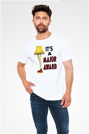 Christmas Story Beyaz Unisex Tişört