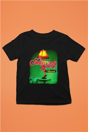 Christmas Story Siyah Unisex  Çocuk Tişört