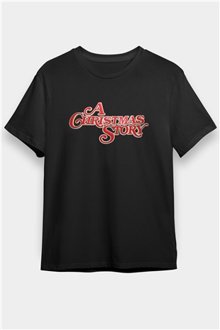 Christmas Story Siyah Unisex Tişört