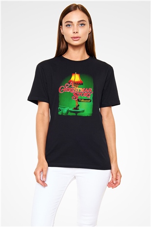Christmas Story Siyah Unisex Tişört