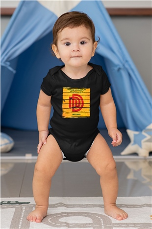 Chuckie Siyah Bebek Body - Zıbın