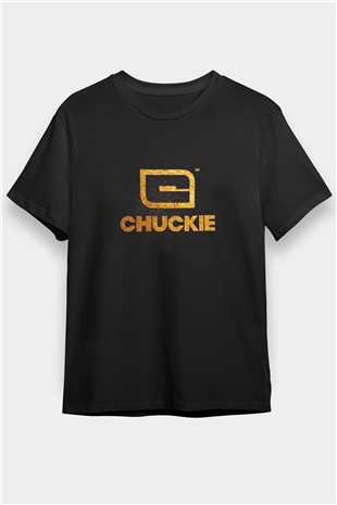 Chuckie Siyah Unisex Tişört T-Shirt - TişörtFabrikası