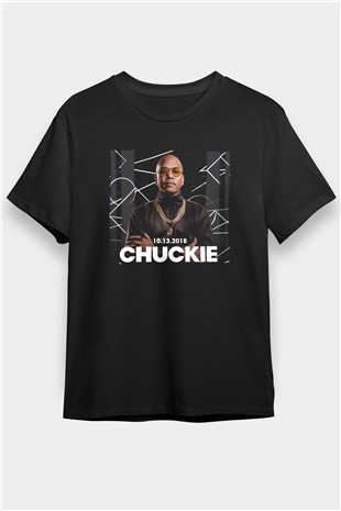 Chuckie Siyah Unisex Tişört T-Shirt - TişörtFabrikası