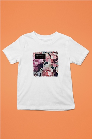 CHVRCHES Baskılı Unisex Beyaz Çocuk Tişört
