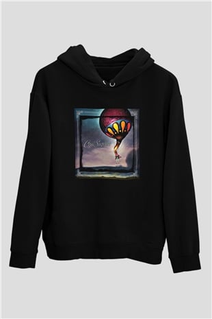 Circa Survive Baskılı Unisex Siyah Hoodie