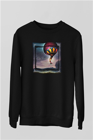 Circa Survive Baskılı Unisex Siyah Sweatshirt