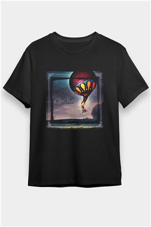 Circa Survive Baskılı Unisex Siyah Tişört
