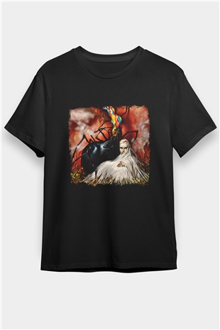 Circa Survive Baskılı Unisex Siyah Tişört