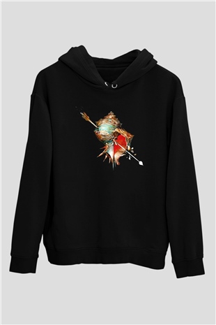 Circa Survive Siyah Unisex Kapüşonlu Sweatshirt