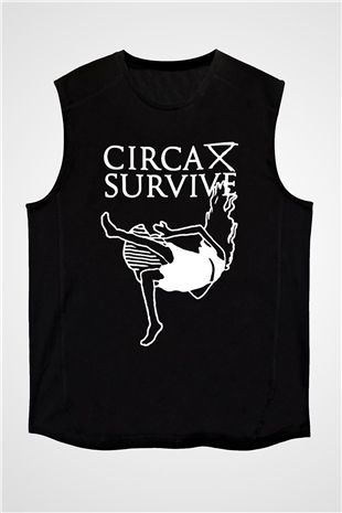 Circa Survive Siyah Unisex Kolsuz Tişört