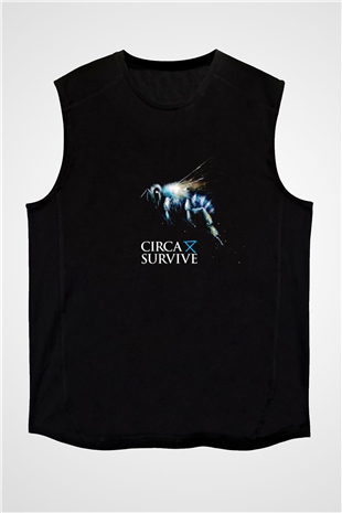 Circa Survive Siyah Unisex Kolsuz Tişört