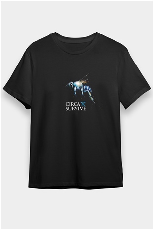 Circa Survive Siyah Unisex Tişört T-Shirt - TişörtFabrikası