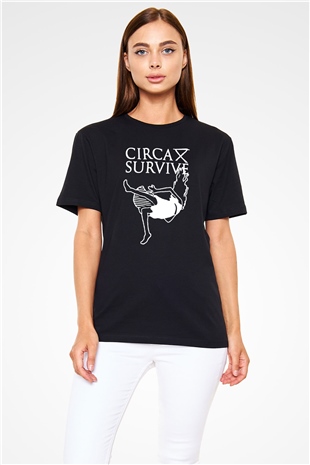 Circa Survive Siyah Unisex Tişört T-Shirt - TişörtFabrikası