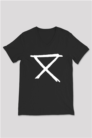 Circa Survive Siyah Unisex V Yaka Tişört