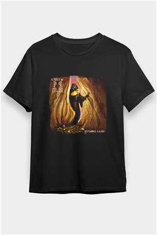 Cirith Ungol Baskılı Unisex Siyah Tişört